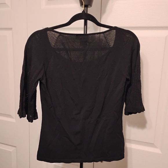 Loft Elegant Black Women's Top Size S - Picture 5 of 5